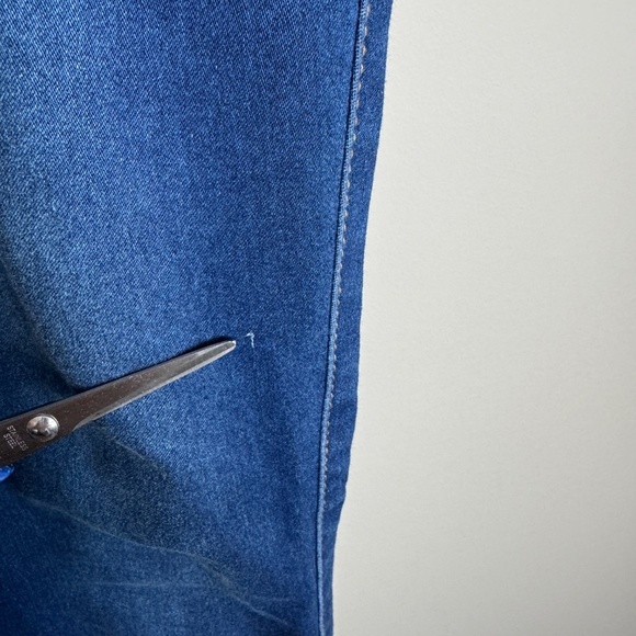 TUSH PUSH Jeans Women's Blue Jeans Size 17 High Waisted Retro Stretch - Picture 15 of 16